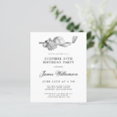 バジェットサプライズゴルフ19th誕生日招待状 (スタンド正面)