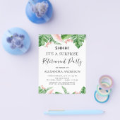 バジェットサプライズリタイアメントパーティートロピカル チラシ (シングル)