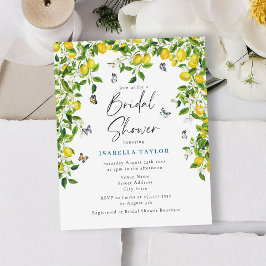 バジェットサマーシトラスレモンブライダルシャワー