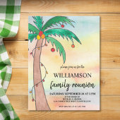 バジェットサマーファミリー懇親会招待状