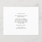 バジェットサンタニューホームストップフォトホリデームービング (裏面)