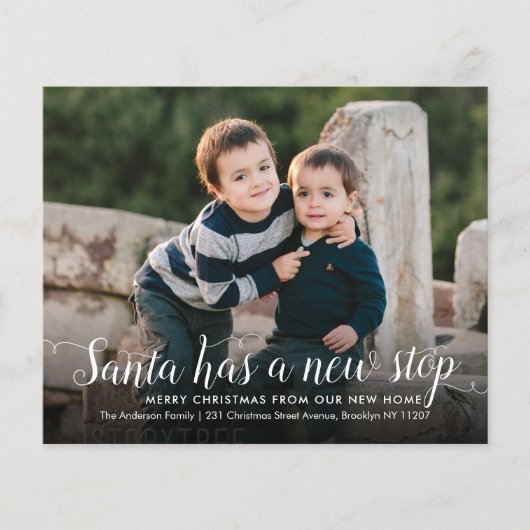 バジェットサンタニューホームストップフォトホリデームービング (正面)