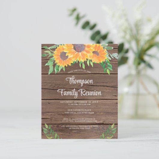 バジェットサンフラワーズ素朴ファミリー懇親会 (スタンド正面)