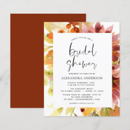 バジェットサンフラワーブライダルシャワーブルゴーニュフローラ