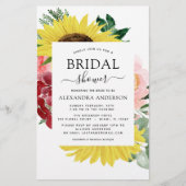 バジェットサンフラワーブライダルシャワー春フローラ (正面)