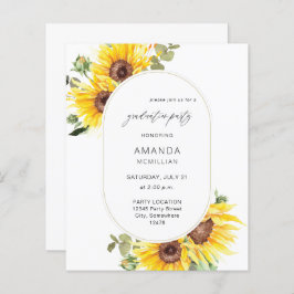 バジェットサンフラワー&ユーカリ卒業パーティー