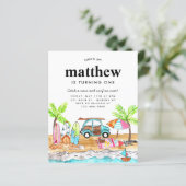 バジェットサーフズアップボードビーチウェーブサーフィン誕生日 (スタンド正面)