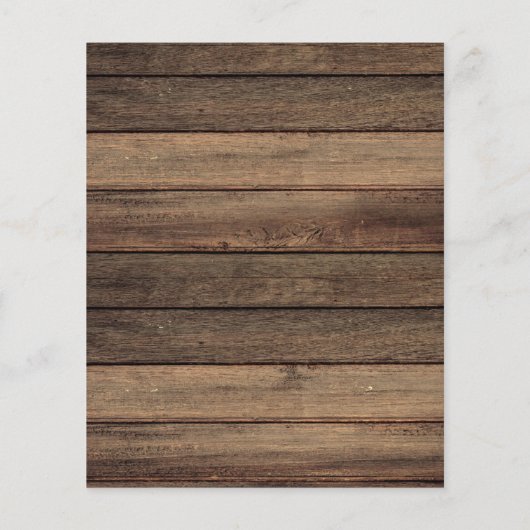 バジェットザデイズファームハ素朴ウス招待状 (裏面)