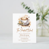 バジェットザパーフェクトブレンドカップルシャワー招待状 (スタンド正面)