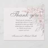 バジェットシックバラ金ゴールドフローラ |ありがとうございます (正面)