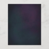 バジェットシックピンクピーニー&金ゴールド結婚式招待状 (裏面)