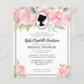 バジェットシックピンク花模様リージェンシーエラブライダルシャワー (正面)