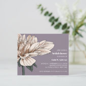 バジェットシック咲きフラワーマウーブブライダルシャワー (スタンド正面)