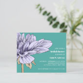 バジェットシック咲き薄紫花ブライダルシャワー (スタンド正面)