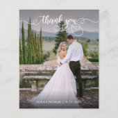 バジェットシック書道2写真結婚の感謝 (正面)