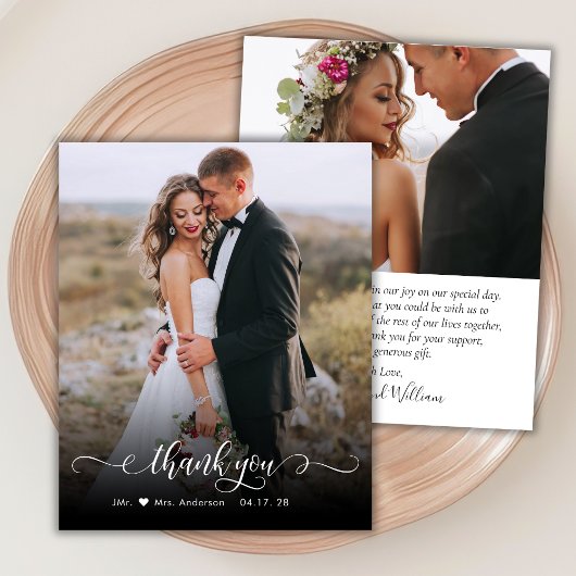 バジェットシック書道2写真結婚の感謝