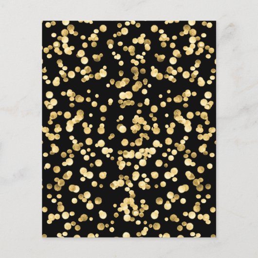 バジェットシック80th誕生日招待状 (裏面)