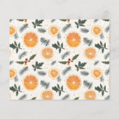 バジェットシトラスハイゲクリスマスフラットホリデーカード (裏面)