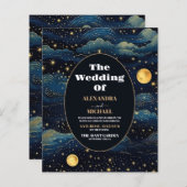 バジェットシナルミッドナイトブルースターズムーン結婚ズ (正面/裏面)