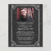 バジェットシャルボードグラードBBQパーティーフォト招待状 チラシ (裏面)