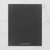 バジェットシャルボードSt patricks dayパーティの招待状 (裏面)