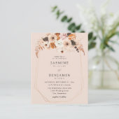 バジェットシャンパンベージュオレンジラス結婚ティックフローラのB (スタンド正面)