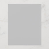 バジェットシャンパンボトルブライダルシャワー招待 (裏面)