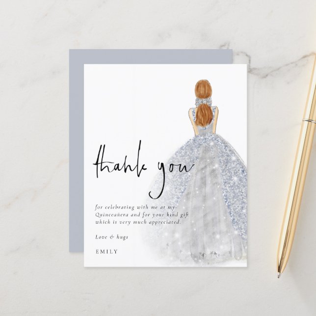 バジェットシルバーガウン赤毛キンセアニラサンキュー (正面/裏面インサイチュ)