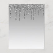 バジェットシルバーグリッター25周年記念招待状 (裏面)