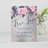 バジェットシルバーロセゴールド海軍ピンクメタリック結婚ズ (スタンド正面)