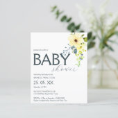 バジェットシンプルエレガントの赤ちゃんシャワー (スタンド正面)