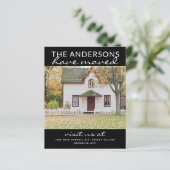 バジェットシンプルホームフォトムービングブラックアナウンス (スタンド正面)