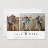 バジェットシンプルモダンミニマリスト4枚の写真 セーブザデート (正面)