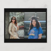 バジェットシンプルモダン写真3枚の写真を感謝してい卒業した (裏面)