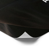 バジェットシンプル結婚の写真歓迎eucalyptus ポスター (角)