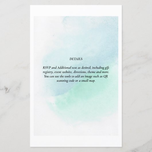 バジェットシーグラスモダン抽象芸術結婚ズ (裏面)