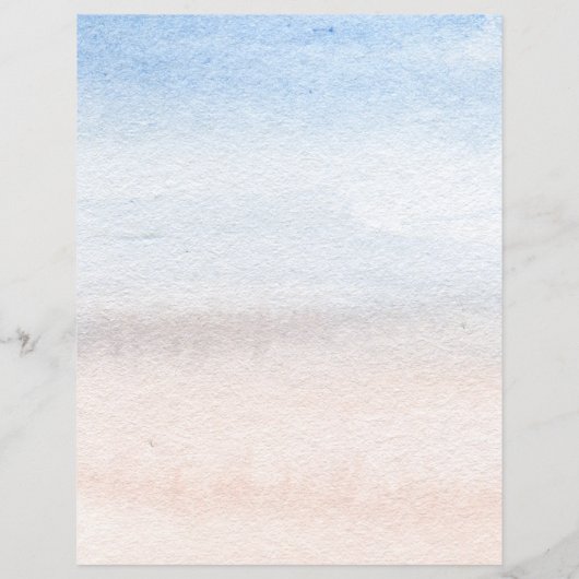 バジェットシーシェルビーチ結婚式招待状 (裏面)