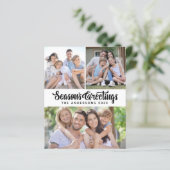 バジェットシーズンの挨拶フォトホリデーカード (スタンド正面)