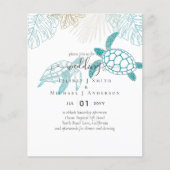 バジェットシー結婚カメのモダンラインアート (正面)