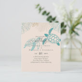 バジェットシー結婚カメのモダンラインアート (スタンド正面)