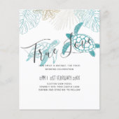 バジェットシー結婚カメのモダンラインアート (正面)