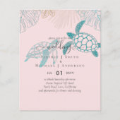 バジェットシー結婚カメのモダンラインアート (正面)