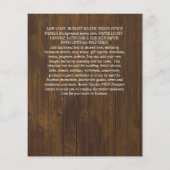 バジェットジプソフィラモダンメミニマルン結婚ズ チラシ (裏面)