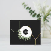 バジェットジョイビジネスロゴハッピーホリデー企業の (スタンド正面)