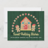 バジェットジンジャーブレッドスウィートホリデーウィズグリーンカード (正面)