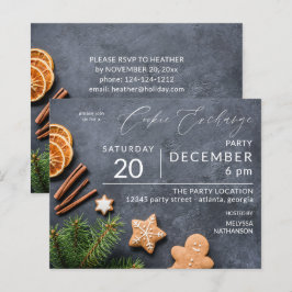 バジェットジンジャーブレッド&オレンジクッキー交換パーティー