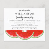 バジェットスイカファミリー懇親会招待状 (正面)