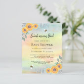 バジェットスウィートエイトビーベイビーシャワー招待状 (スタンド正面)