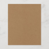 バジェットスウィートエイトビーベイビーシャワー招待状 (裏面)