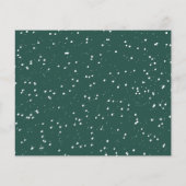 バジェットスクリプトフォトコラージクリスマスホリデーフライ チラシ (裏面)